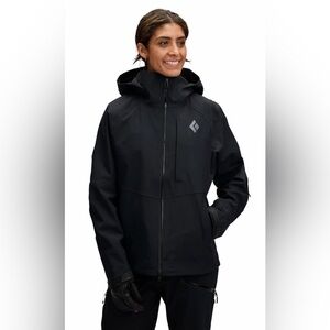 Black Diamond Woman’s Stretch Recon Shell Small Black